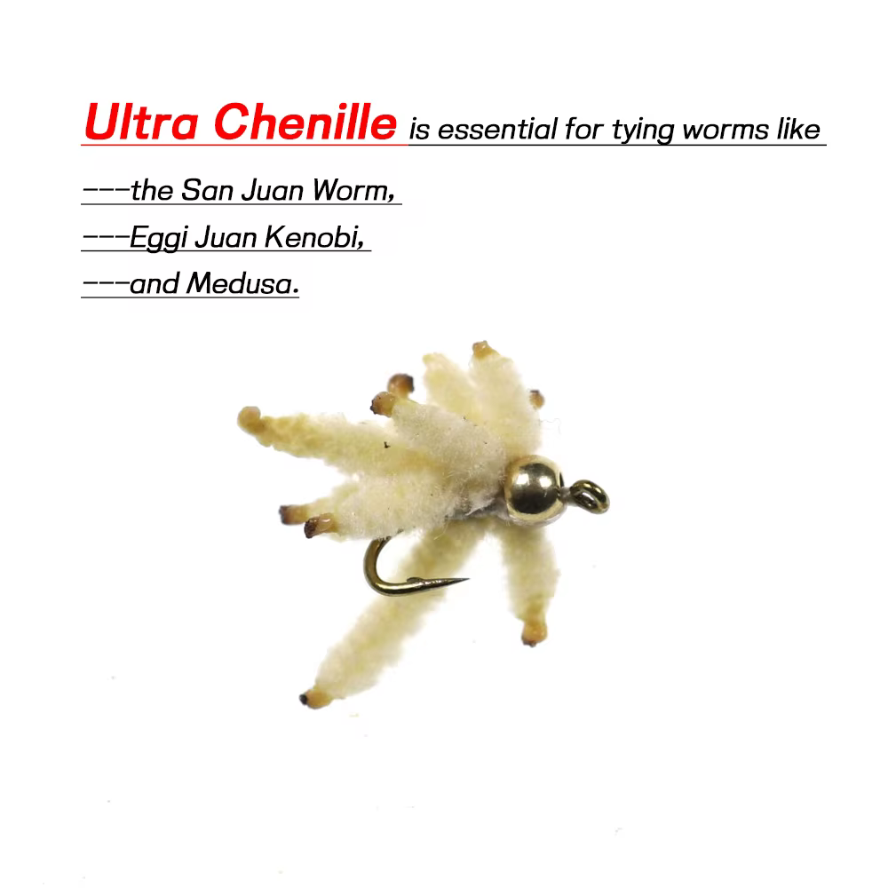 WIFREO Ultra Chenilla para ninfas y moscas húmedas – Pesca - imagen 3