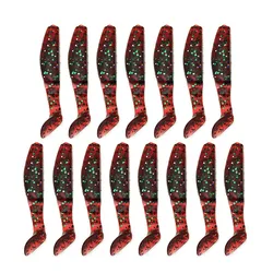 Señuelo blando T-tail de silicona – Cola de pez multicolor