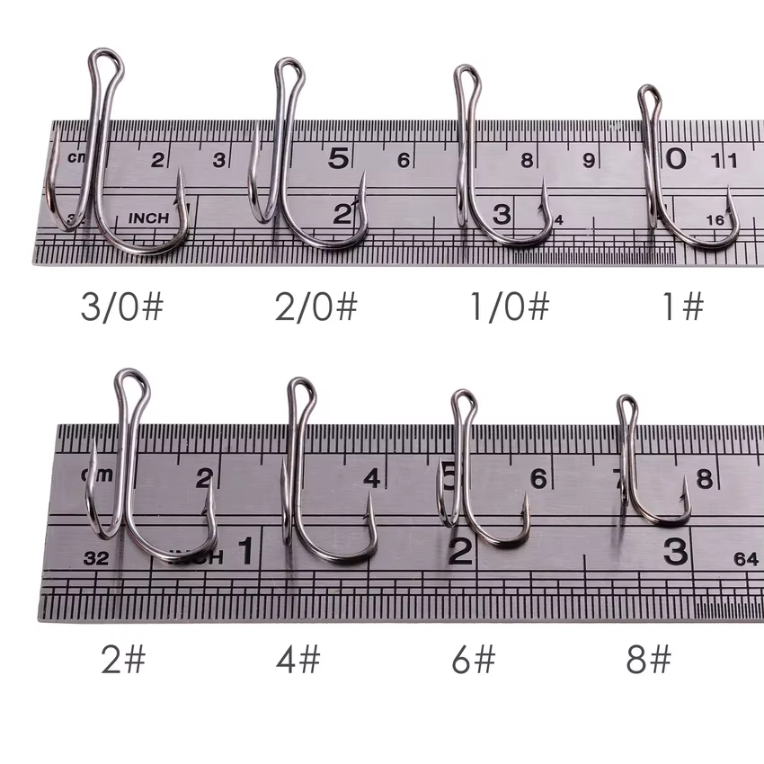 Anzuelo jig head doble weedless para lubina – Vinilo - imagen 5