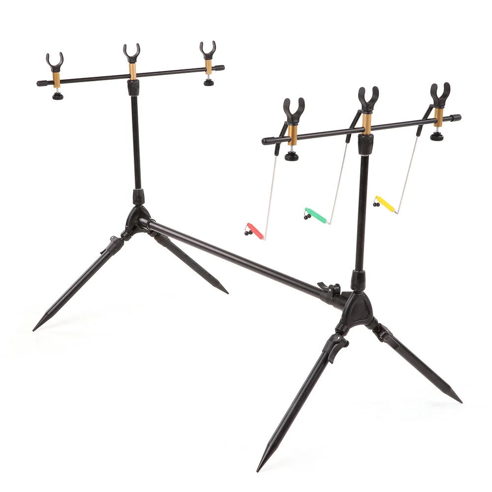Soporte de caña de pescar retráctil ajustable, herramienta de pesca de carpa, accesorios de soporte, Swinger, herramientas de aparejos de pesca - imagen 3