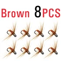 Brown 8pcs