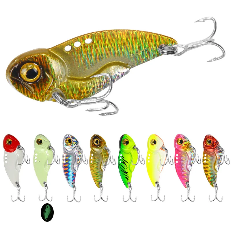 Señuelo de Pesca de agua dulce, cebo Artificial duro, Wobblers, Jigbait, aparejos de Pesca que se hunden, 8/15/20g, 3,5/4,5/5cm - imagen 2