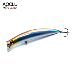 Wobbler Flotante AOCLU con Sonajero – Señuelo para Lubina y Trucha