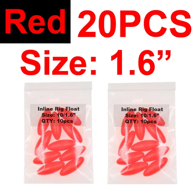 20pcs red L