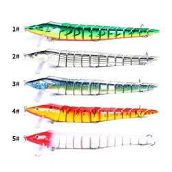 Señuelo multiarticulado swimbait lubina – Crankbait realista