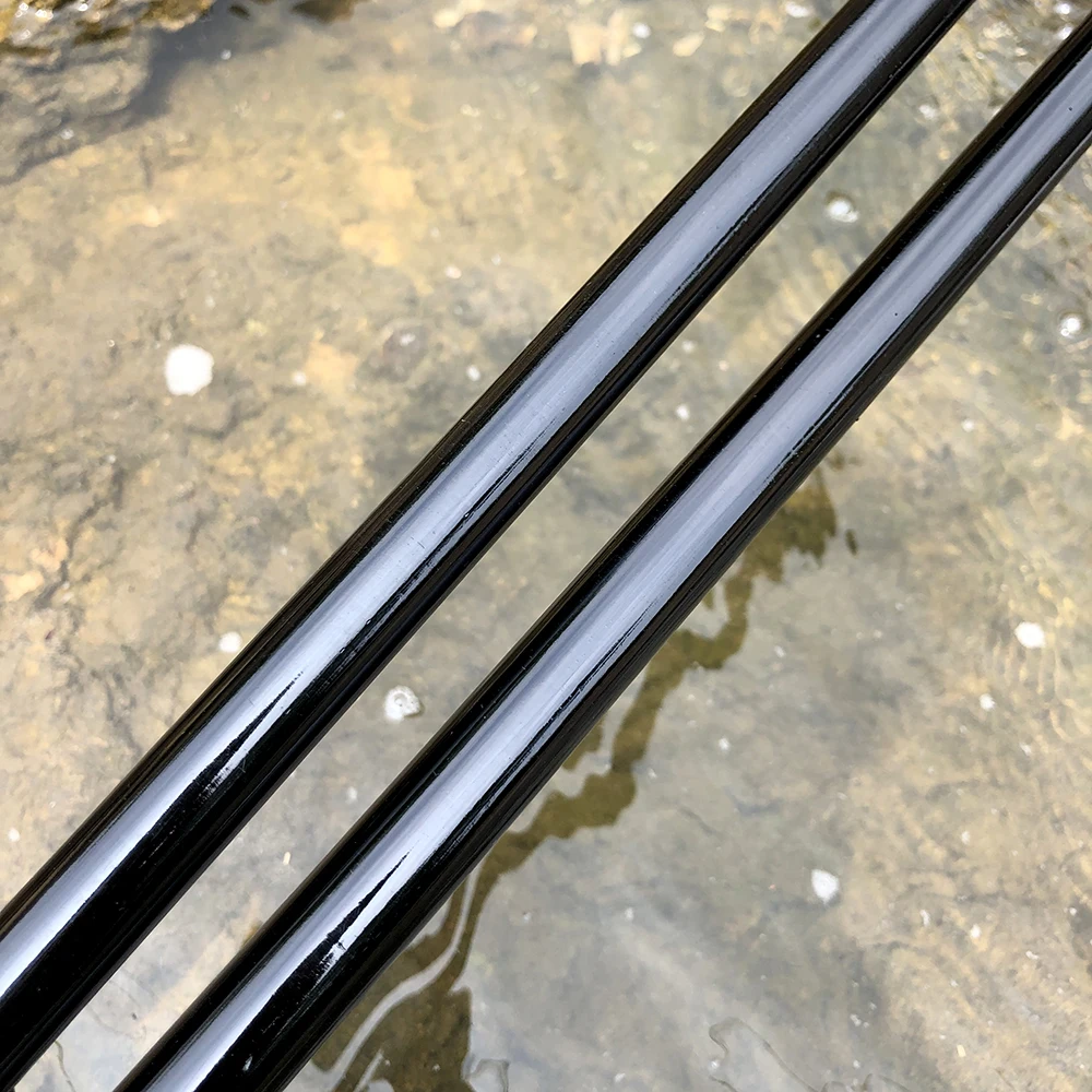 Caña de pescar telescópica gris para carpa, caña de viaje telescópica rígida corta de fibra de carbono para pesca de barcos y rocas - imagen 5