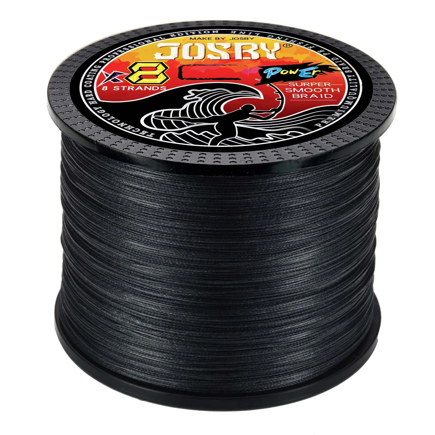 JOSBY-línea de pesca trenzada de 8 hebras, 200M, 300M, 500M, 1000 PE, 4 cables trenzados, cuerda resistente japonesa para carpa - imagen 4