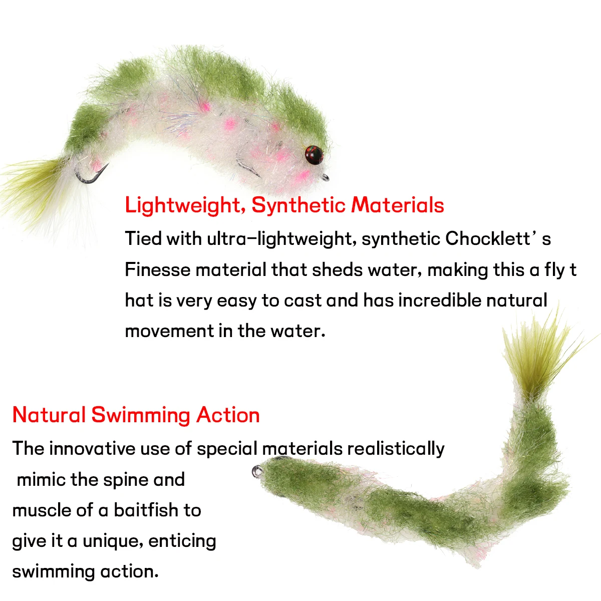 Señuelo de pesca para agua dulce y salada, aparejo cambiador de delicadeza realista para peces, serpentina articulada, 1 unidad - imagen 4