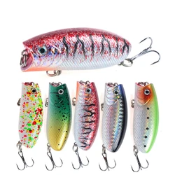 Popper Topwater 10,4g 5,5cm – Señuelo duro superficie 5 colores