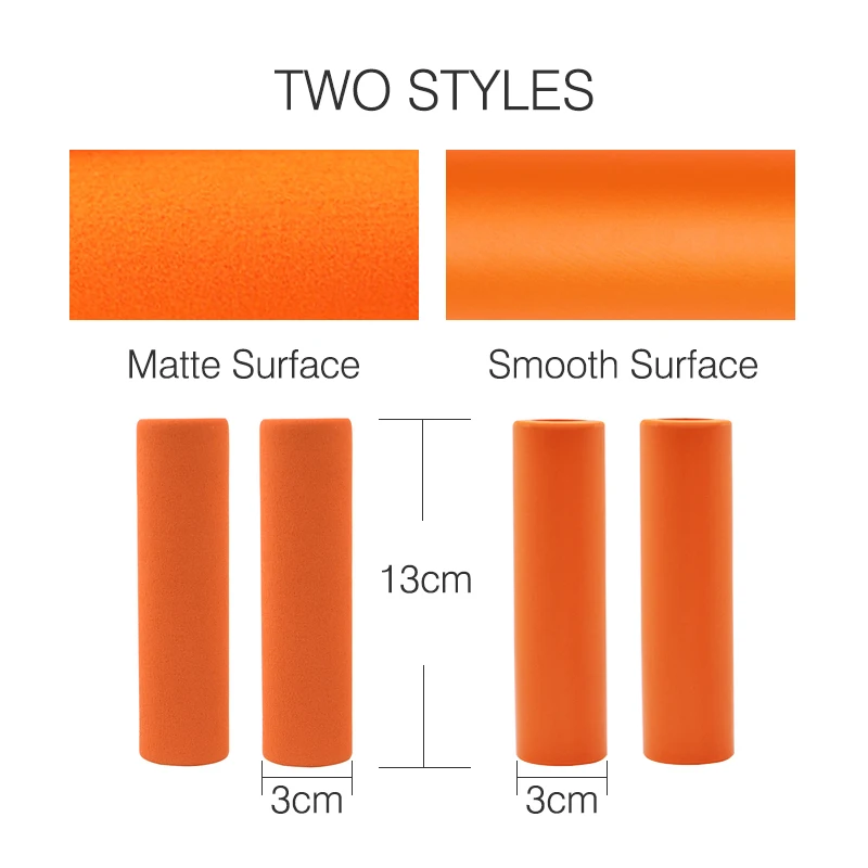 Mosodo-empuñaduras de silicona para manillar de bicicleta, accesorio de recambio para manillar de bicicleta de montaña o carretera, 1 par - imagen 3