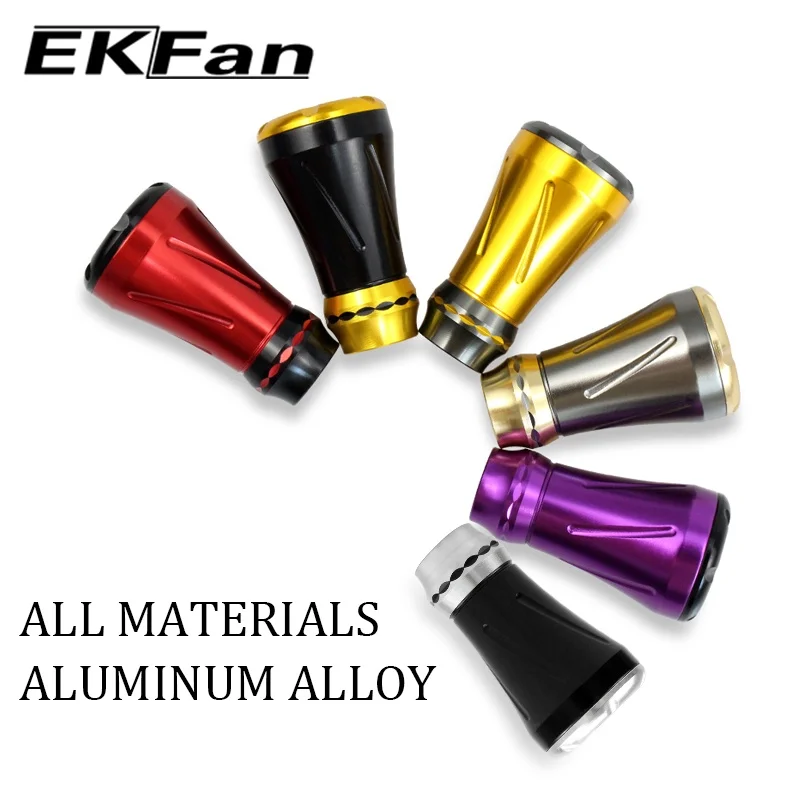 EKFAN 1 Uds. Adecuado para DAI & SHI de perillas de Metal carrete de pesca de mar modificado rueda giratoria rueda de tambor DIY - imagen 3