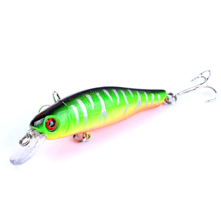 Señuelos de Pesca de carpa Minnow, cebo duro de mar, Wobblers artificiales para Lucio Crankbait, aparejos de Pesca de lubina a rayas, Swimbait, 1 piezas - imagen 5