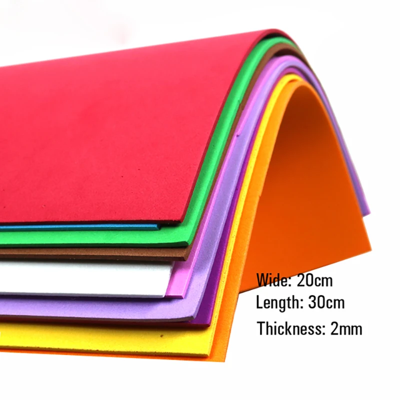 Wifreo 1mm 2mm 3mm surtido de hojas de espuma para atado de moscas papel tolva de hierba hormiga Caddis Cricket Material de pesca con mosca - imagen 3