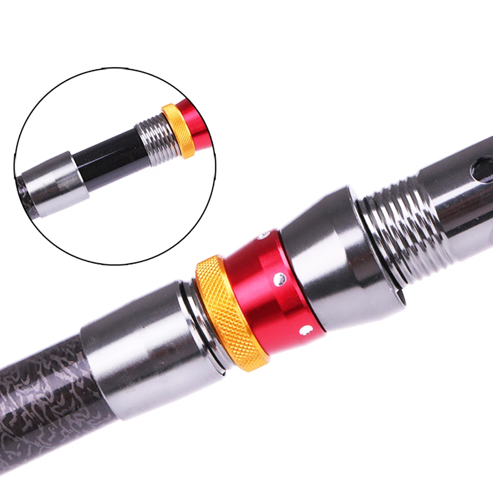 SIECHI-caña de pescar de fibra de carbono, caña de pescar giratoria, 3,6 M/3,0 M/2,7 M/2,4 M/2,1 M/1,8 M - imagen 5