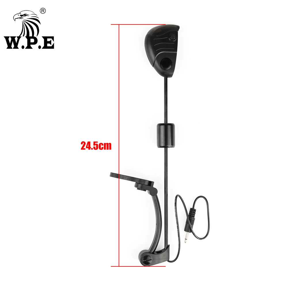 Swinger de pesca de carpa, indicador de mordida LED electrónico iluminado, accesorios de aparejos de pesca, 1 Uds. - imagen 5