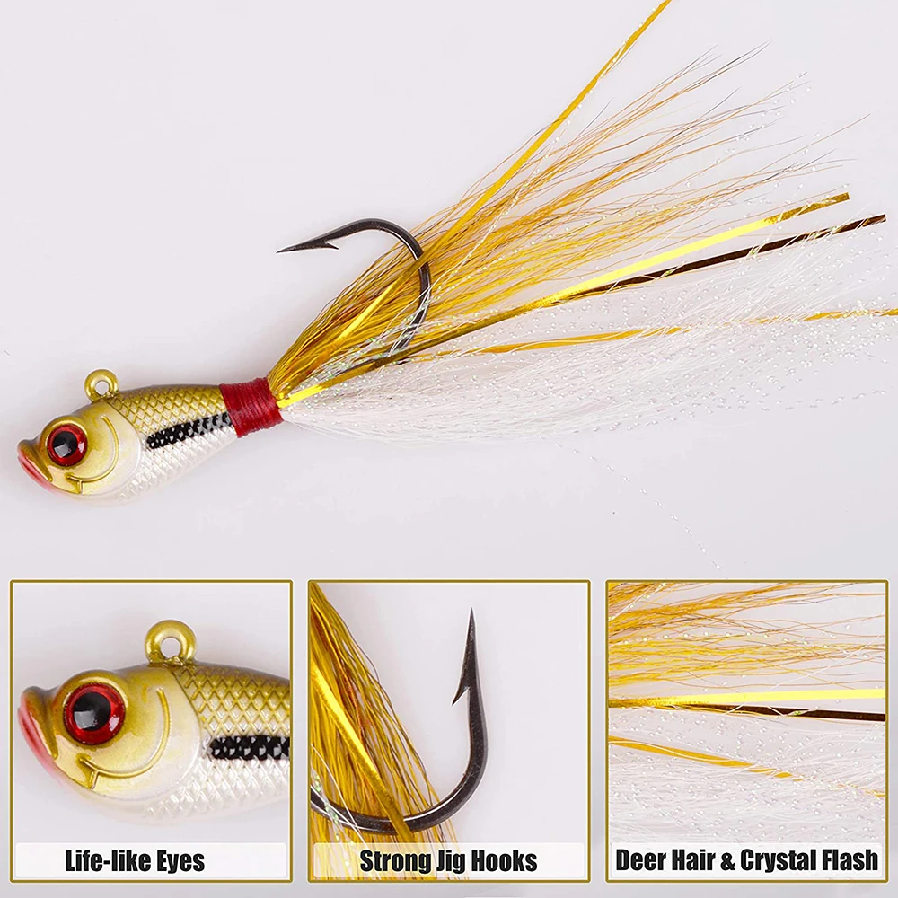 Kit de Señuelos de Pesca de agua salada, aparejos de cebo, anzuelos, señuelos giratorios de alambre, flotadores, equipo de pesca de Surf, 212 piezas - imagen 5