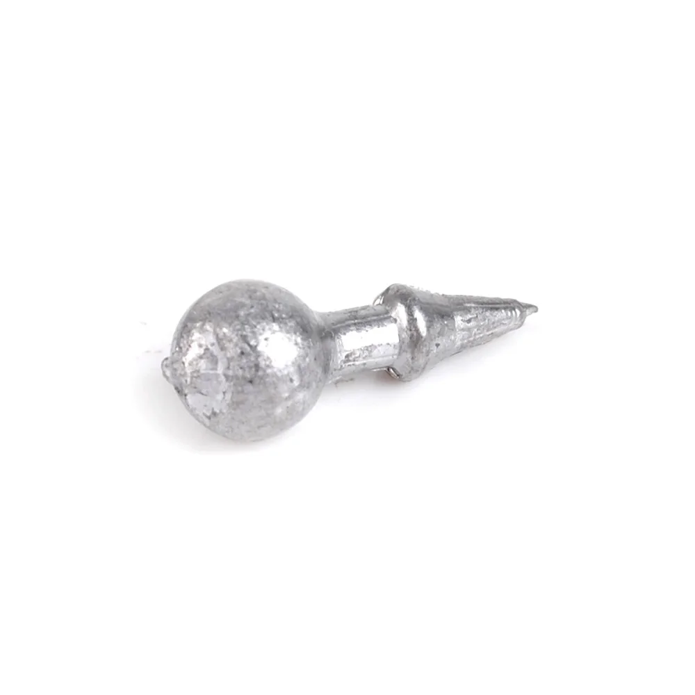 Plomos de plomo de pesca de 10 piezas, conectores de inserción de clavos de tiro caído, señuelo suave, aparejos Wacky Neko Rig, plomos de aparejo de gusano 1/16oz 1/8oz - imagen 3