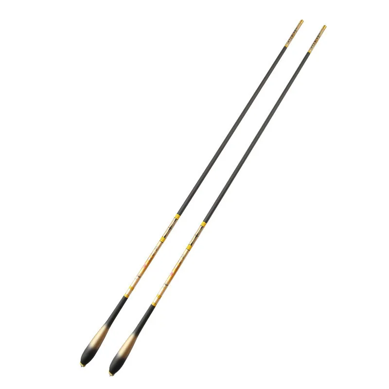 Caña de pescar telescópica, caña de pescar superdura de sección larga, giratoria, 2,7/3,6/3,9/4,5/5,4 m - imagen 2