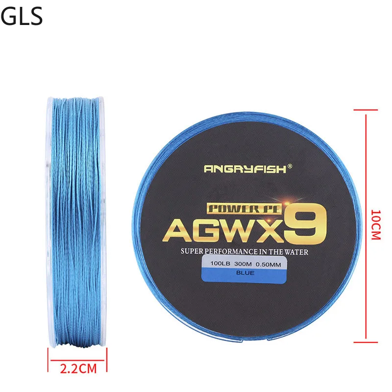 Sedal de pesca de carpa Original, línea de PE trenzada de 9 hebras, 300M, 10, 15, 18, 20, 25, 28, 30, 33, 40, 50, 60 LB, nuevo - imagen 4