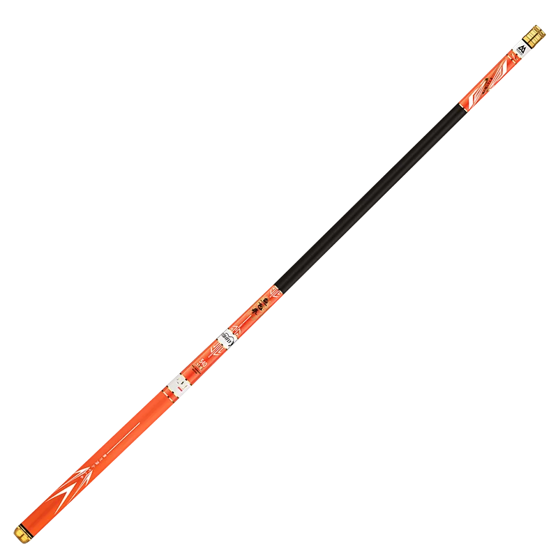 Caña De pescar telescópica superdura, accesorio De Pesca De 3,6 m-10,0 m, 12H, Olta, De fibra De carbono, para peces De esturión, negra - imagen 5