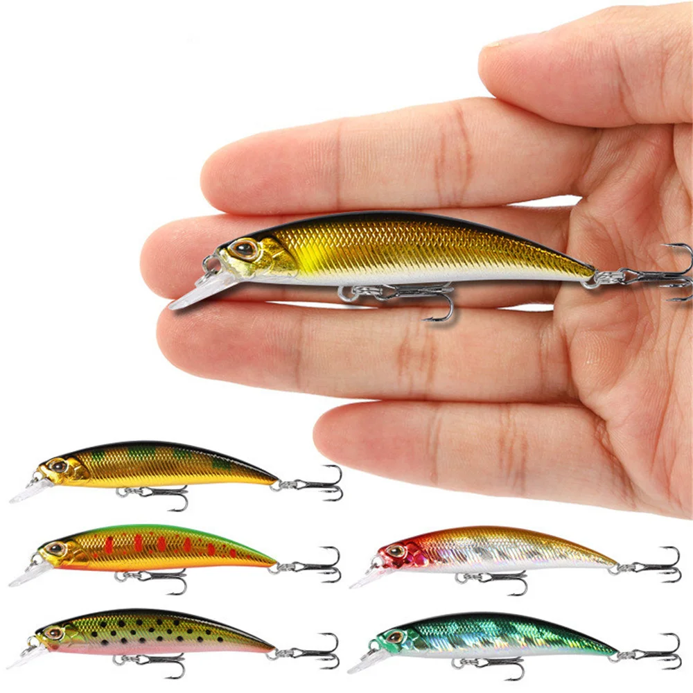Señuelo de pesca de pececillo láser, 1 Uds., 7cm, 10g, hundimiento, Japón, cebo duro Artificial de fundición larga, Lucio, Wobblers, Crankbait, pesca de carpa - imagen 3