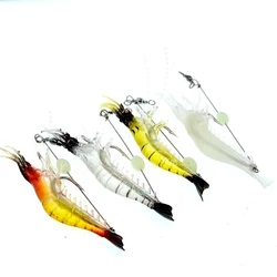 Senuelo blando luminoso con anzuelo - Vinilo 9cm