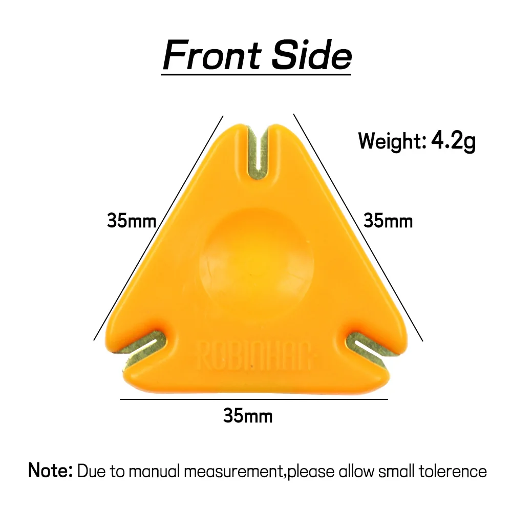 Bimoo-Herramienta de pesca de carpa, cortador de línea, pelador de anzuelos recubierto para aparejo de pelo, accesorios portátiles, naranja y verde, 1 ud. - imagen 2