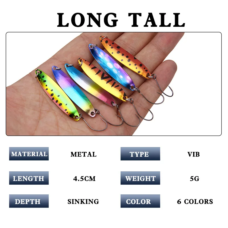 Señuelos de Pesca de cobre puro de 4 cm y 5g, Boca de caballo, lentejuela, cebo, Boca de sauce, 2020 - imagen 3