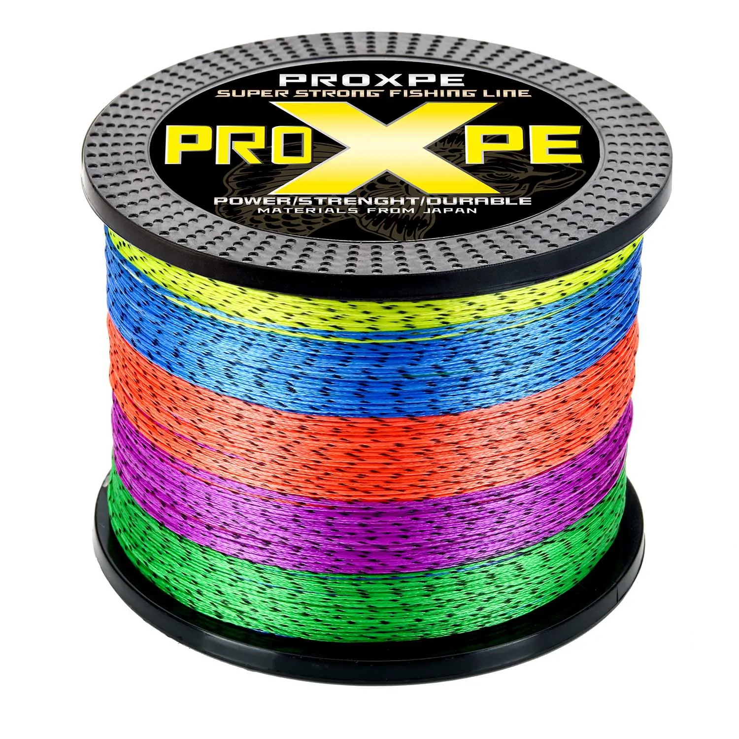 PROXPE-línea de pesca de carpa con mosca, 4 hebras, 1000M, 500M, 300M, 100% PE, alambre trenzado, hilo Multifilamento suave para mar, 10-80LB - imagen 2