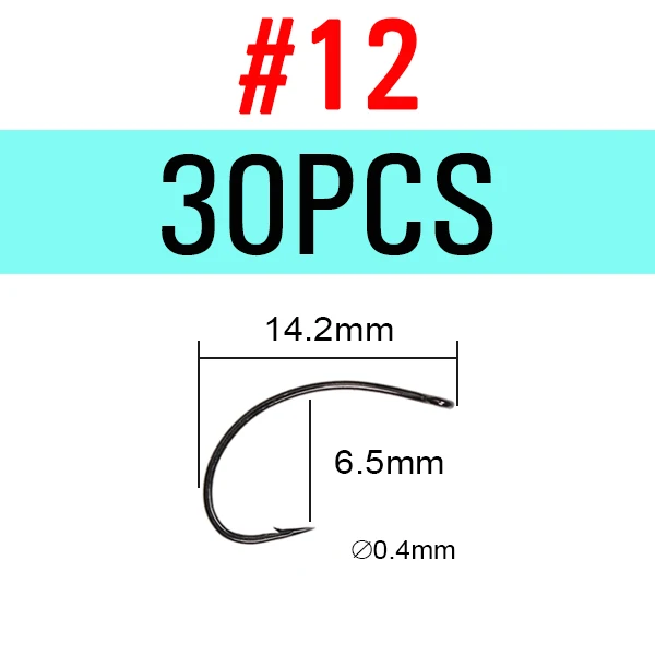 30pcs  Size 12