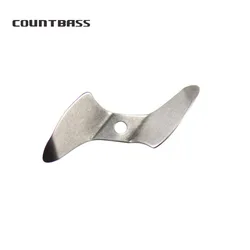 Cuchillas giratorias Countbass acero inoxidable – Componentes de señuelo DIY
