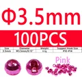 100PCS 3.5mm Pink