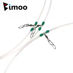 Manga de plástico enrollable libre, tubo giratorio, brazos a presión, equipo de pesca de agua salada, accesorios de Terminal de Material