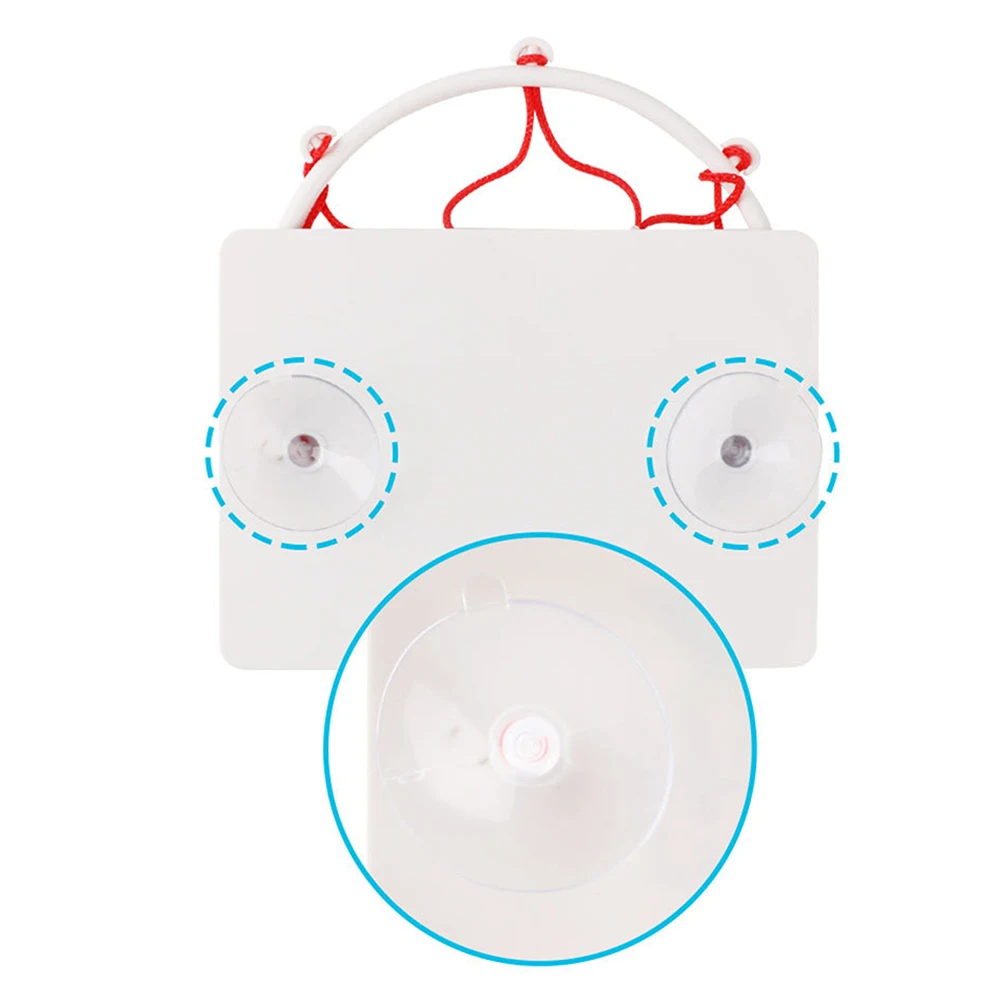 Caja de tablero de baloncesto, juego de soporte de red, aro de tablero trasero, Mini Netball, juguete para niños para ejercicio en interiores, adornos deportivos, басtekль elektron mяч - imagen 5