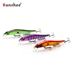 Señuelo de pesca duro de caza, anzuelo flotante de 100mm y 10g, VM02, Walleye Muskies, Minnow, 3 unids/lote