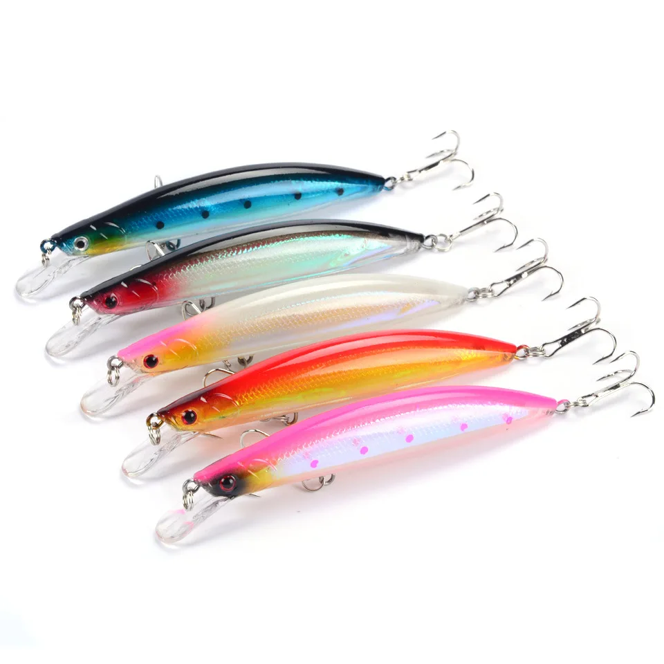 Señuelos de Pesca de roca de 115mm y 13g, cebos artificiales para Lucio, Wobblers