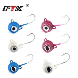 Jig Head FTK para atún – Cabeza plomada con ojo brillante