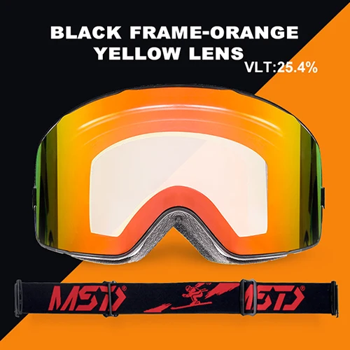 2orange yellow lens