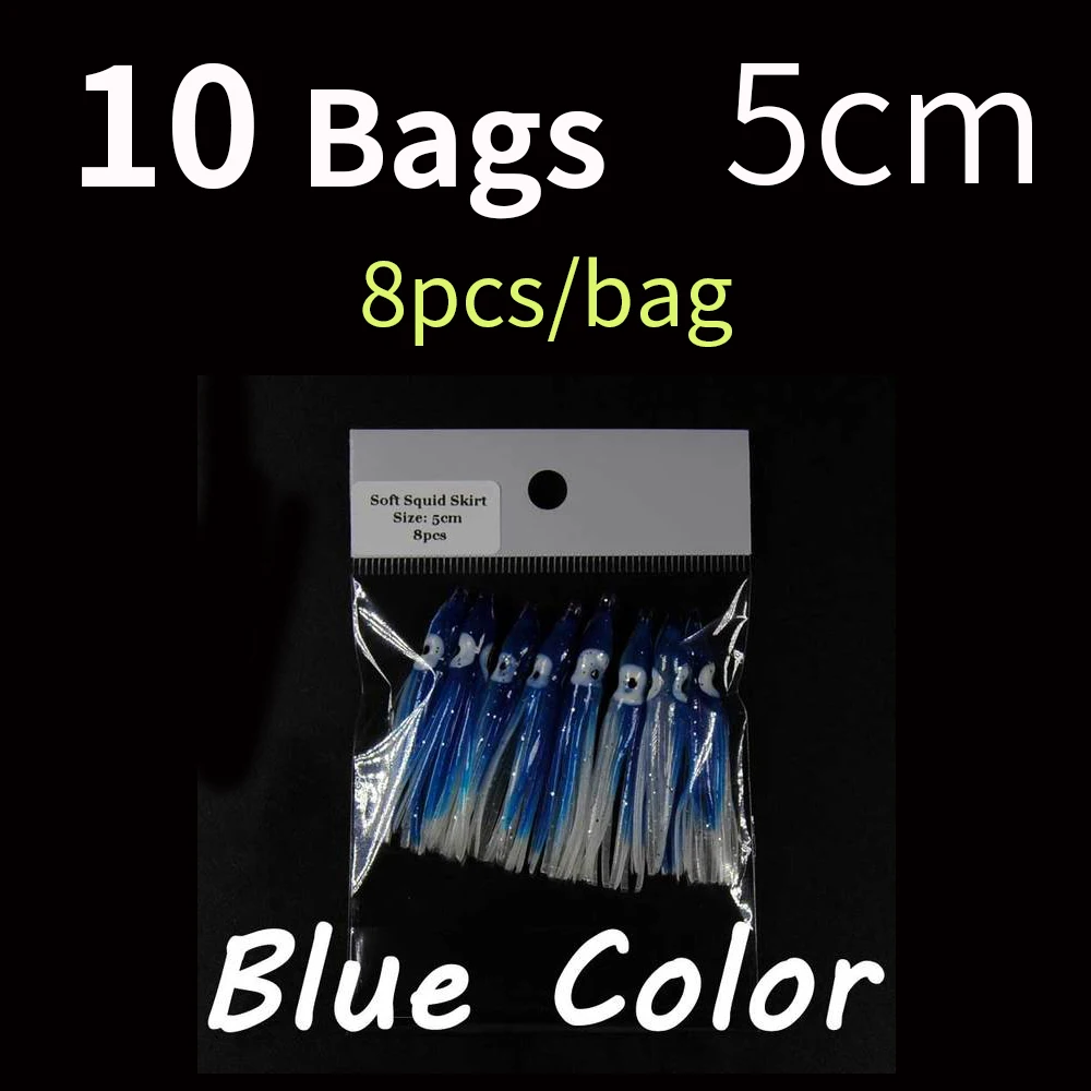 10bag 5cm blue