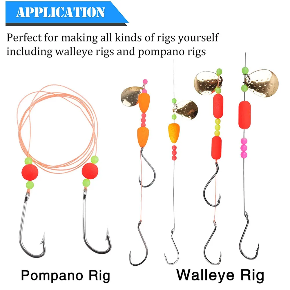 Flotadores de pesca de espuma, aparejos flotantes de Pompano, indicador de golpe, boya flotante de pesca con mosca, aparejos Bobber, 100 unids/lote - imagen 5
