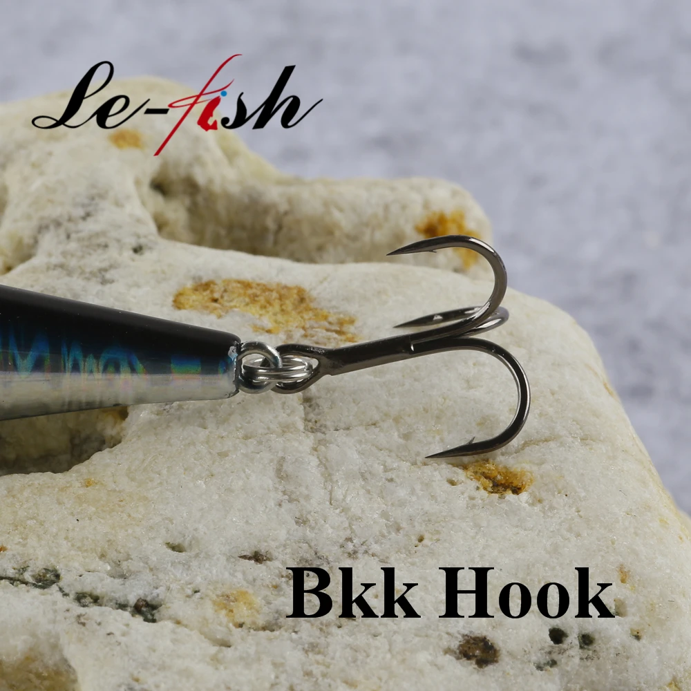 Le fish 100mm 13,5g 80mm 10,5g modelo caliente Señuelos de pesca cebo duro minnow calidad profesional minnow