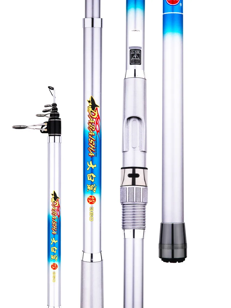 Caña De pescar telescópica De fibra De carbono, alimentador De carpa, palo De Angeln, Roca, 3,6 M, 3,9 M, 4,2 M, 4,5 M - imagen 4
