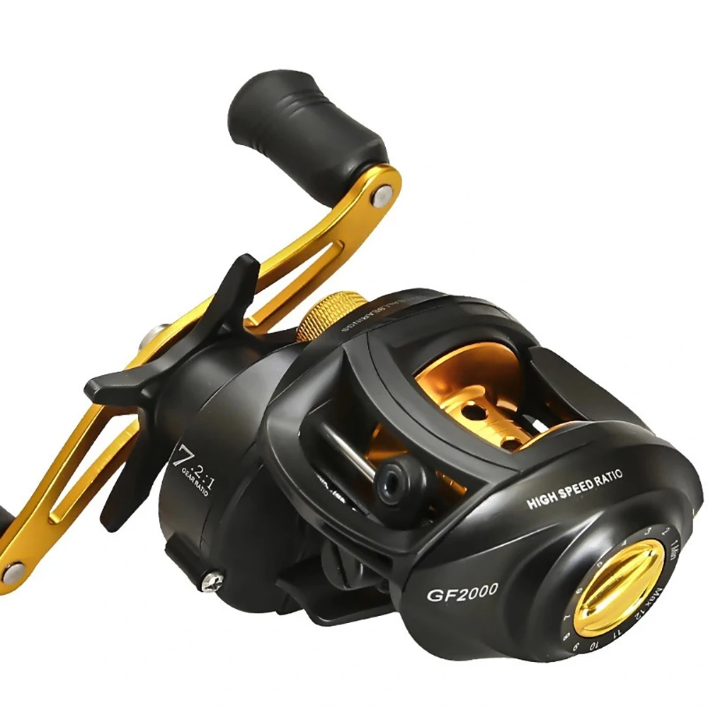 Mini caña de pescar telescópica de carbono portátil, 8 KG, carrete de Metal, combinación de caña de pescar - imagen 4