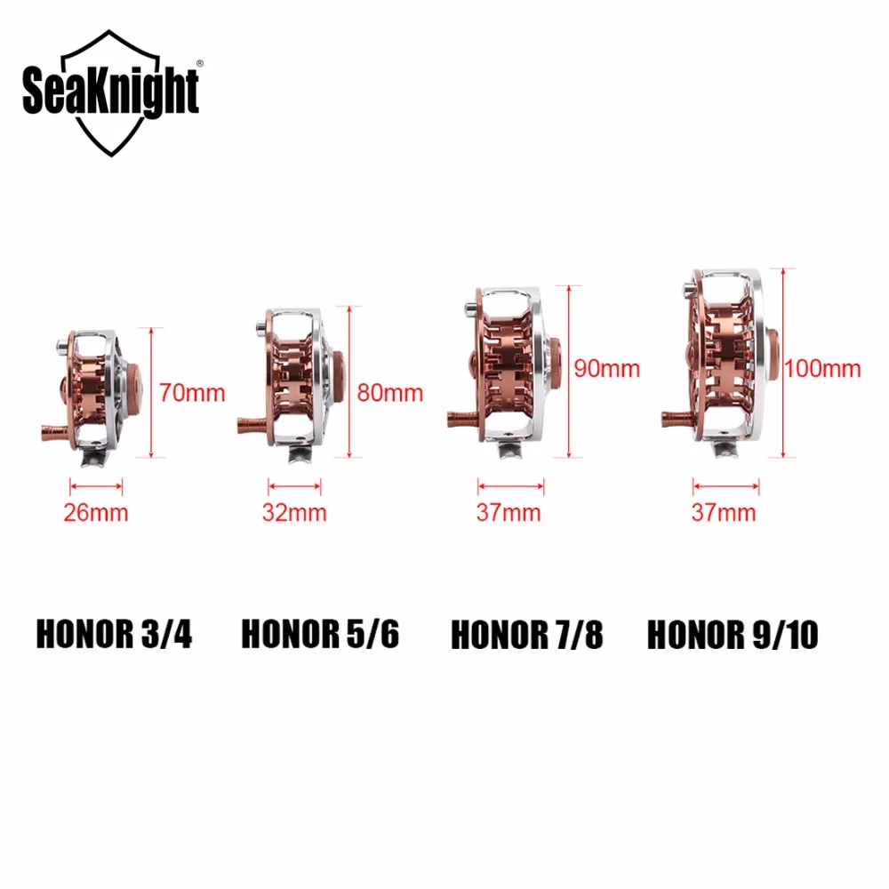 SeaKnight HONOR – Carrete mosca aluminio para agua dulce y salada - imagen 2