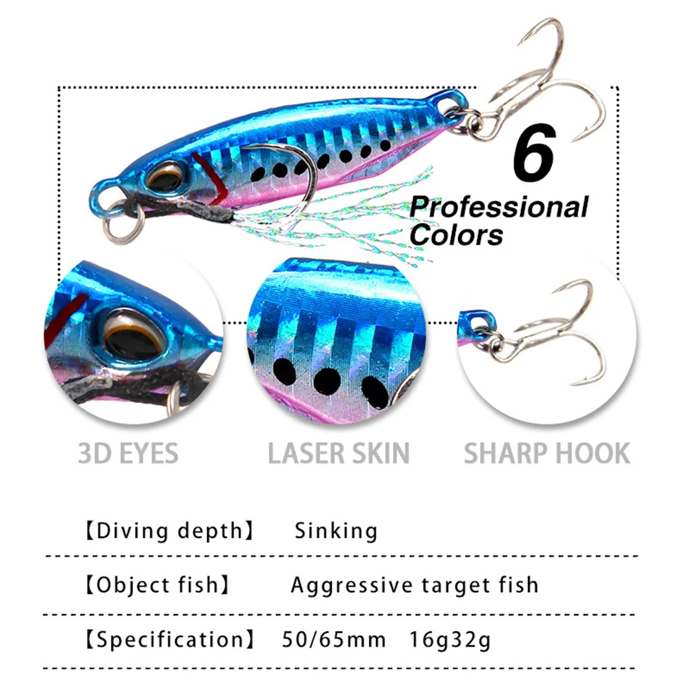 Señuelo de pesca que se hunde, Señuelos de pesca de pececillo, 50mm, 65mm, 16g, 32g, Jerkbait, Lucio, Carkbait, Wobblers, Swimbait, cebo duro profesional - imagen 4