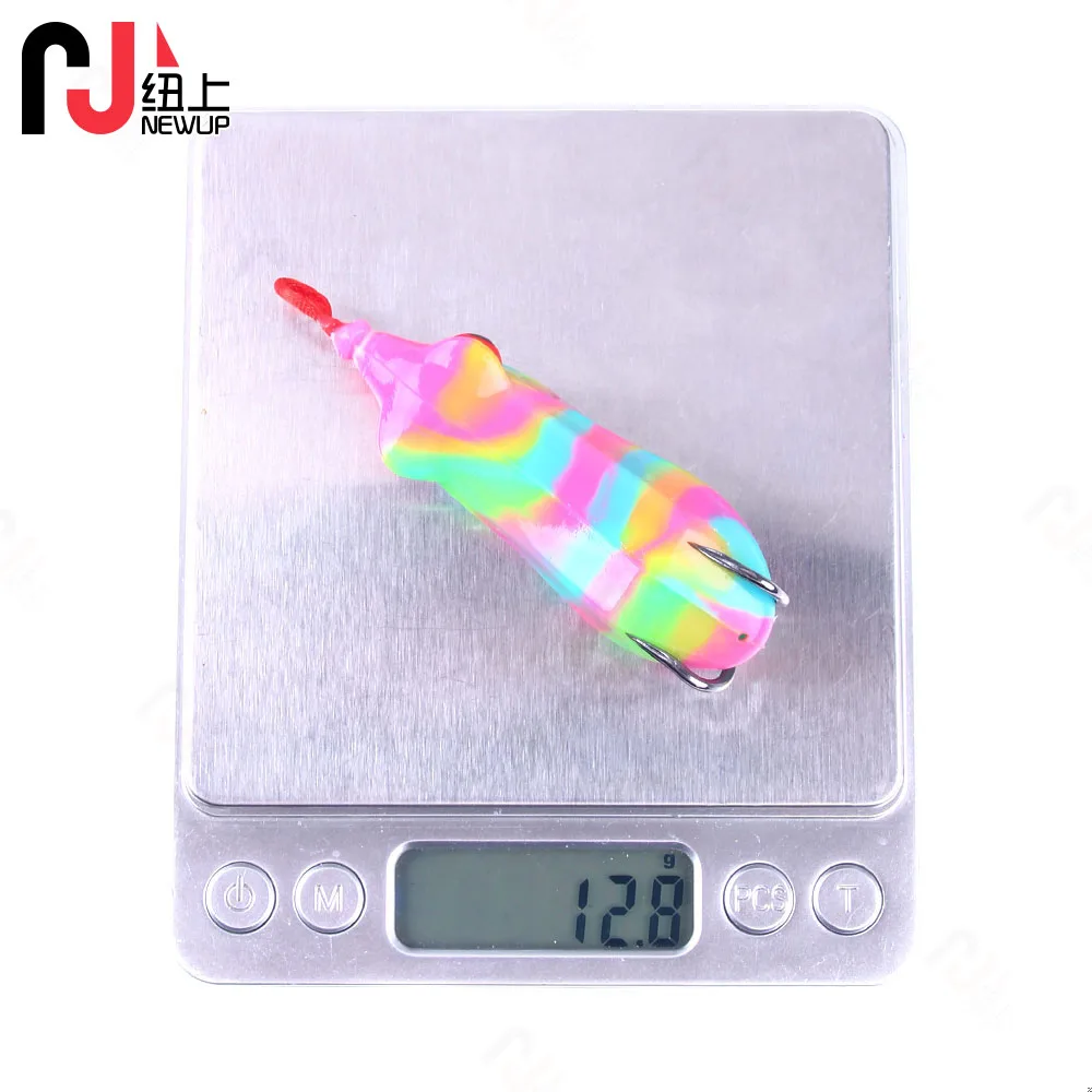 Señuelos de pesca con cebo de rana, Swimbait suave, Wobblers, Lucio, lubina, para basura, anzuelos dobles, Trolls de goma Artificial, 1 Uds. - imagen 4