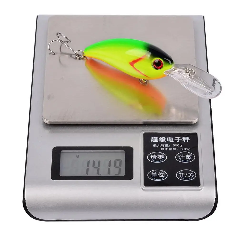 Crankbait-señuelo de pesca de 100mm, 14g, Wobblers de manivela, Popper Artificial para pesca, materiales de caza - imagen 5