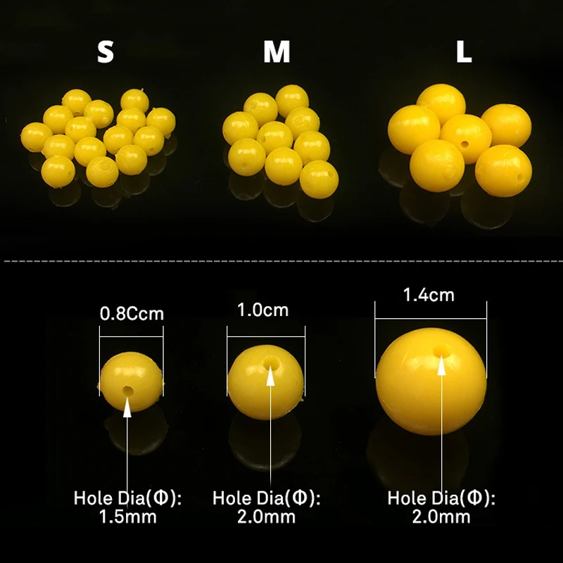 MNFT-Cebo de imitación de maíz dulce, 200 piezas, amarillo, Artificial, señuelos de callos falsos, aparejos de pesca de carpa - imagen 4