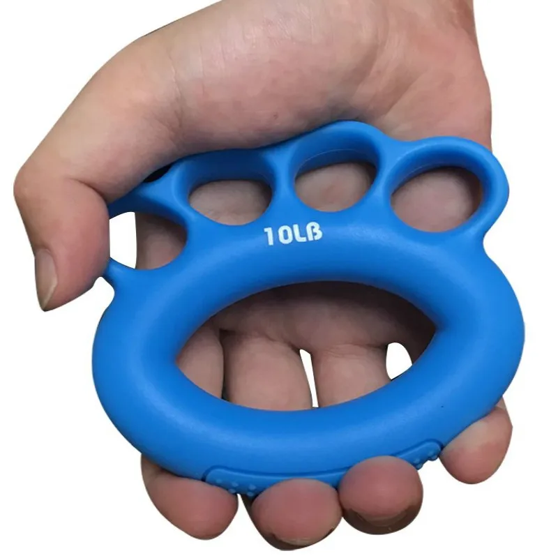 Agarre de mano para hombres y mujeres, agarre de anillo para practicar fuerza de mano, golpe de dedo, rehabilitación, entrenamiento, equipo de Fitness - imagen 5