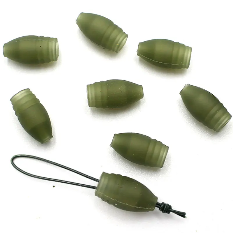 Conector elástico para aparejos de pesca, accesorios de pesca de carpa, 30 Uds.